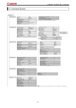 Предварительный просмотр 12 страницы Canon WX6000 User Commands