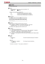 Preview for 21 page of Canon WX6000 User Commands