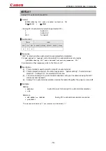 Preview for 22 page of Canon WX6000 User Commands