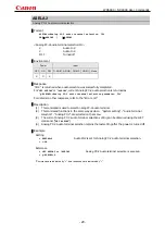 Preview for 23 page of Canon WX6000 User Commands