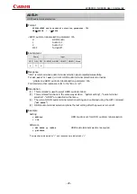 Preview for 26 page of Canon WX6000 User Commands