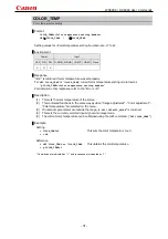 Preview for 34 page of Canon WX6000 User Commands