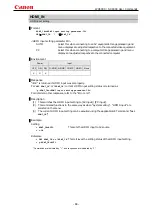 Предварительный просмотр 47 страницы Canon WX6000 User Commands