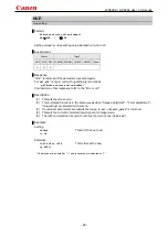 Preview for 49 page of Canon WX6000 User Commands