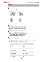 Preview for 50 page of Canon WX6000 User Commands