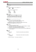 Preview for 62 page of Canon WX6000 User Commands