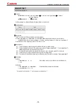 Preview for 68 page of Canon WX6000 User Commands