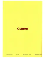 Preview for 149 page of Canon X-07 User Manual