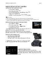 Предварительный просмотр 4 страницы Canon XA10 Basic Setup