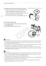 Preview for 22 page of Canon XA20 Instruction Manual