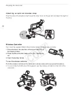 Preview for 28 page of Canon XA20 Instruction Manual