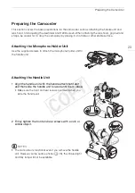 Preview for 23 page of Canon XA25 Instruction Manual