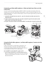 Preview for 79 page of Canon XA25 Instruction Manual