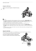 Preview for 22 page of Canon XA70 Instruction Manual