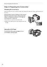 Preview for 20 page of Canon XC10 Quick Start Manual