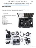 Предварительный просмотр 2 страницы Canon XC15 Manual