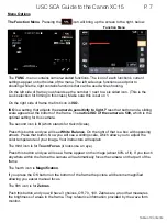 Предварительный просмотр 8 страницы Canon XC15 Manual