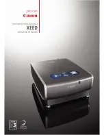 Canon XEED SX6 Brochure & Specs предпросмотр