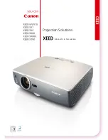 Canon XEED WUX10 Specifications preview