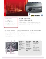 Preview for 6 page of Canon XEED WUX10 Specifications