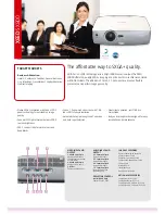 Preview for 10 page of Canon XEED WUX10 Specifications