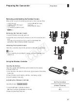 Предварительный просмотр 37 страницы Canon XF300 Instruction Manual