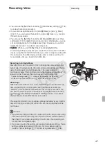 Предварительный просмотр 47 страницы Canon XF300 Instruction Manual