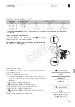 Preview for 79 page of Canon XF300 Instruction Manual