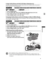 Preview for 21 page of Canon XH A1S Instruction Manual