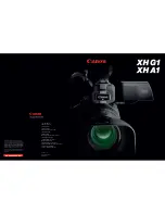 Preview for 1 page of Canon XHA1 Brochure & Specs