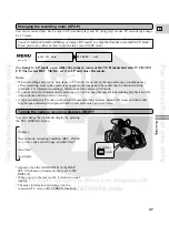 Предварительный просмотр 37 страницы Canon XL 1S Instruction Manual