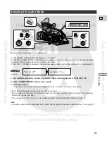 Предварительный просмотр 51 страницы Canon XL 1S Instruction Manual