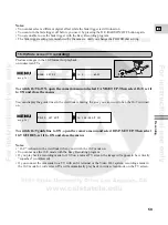 Предварительный просмотр 59 страницы Canon XL 1S Instruction Manual