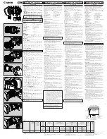 Canon XL 1S Instructions preview