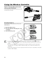 Предварительный просмотр 24 страницы Canon XL 2 Instruction Manual