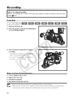 Предварительный просмотр 32 страницы Canon XL 2 Instruction Manual