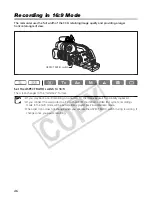 Предварительный просмотр 46 страницы Canon XL 2 Instruction Manual