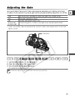 Предварительный просмотр 63 страницы Canon XL 2 Instruction Manual