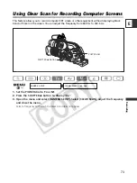 Предварительный просмотр 73 страницы Canon XL 2 Instruction Manual