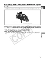 Предварительный просмотр 77 страницы Canon XL 2 Instruction Manual