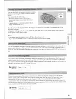 Preview for 21 page of Canon XM1 Instruction Manual