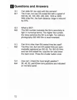 Preview for 70 page of Canon Z135 - Sure Shot Zoom 35mm Camera Instructions Manual