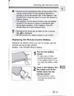 Предварительный просмотр 27 страницы Canon Z3 Ixus III Instructions Manual