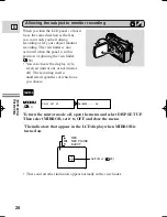 Предварительный просмотр 28 страницы Canon ZR 40 Instruction Manual