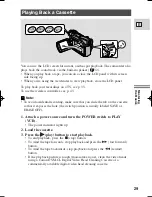 Предварительный просмотр 29 страницы Canon ZR 40 Instruction Manual