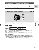 Предварительный просмотр 33 страницы Canon ZR 40 Instruction Manual