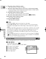 Предварительный просмотр 40 страницы Canon ZR 40 Instruction Manual