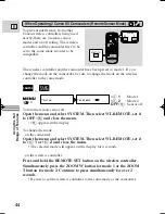 Предварительный просмотр 44 страницы Canon ZR 40 Instruction Manual