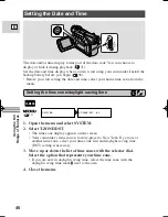 Предварительный просмотр 46 страницы Canon ZR 40 Instruction Manual