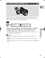 Предварительный просмотр 51 страницы Canon ZR 40 Instruction Manual